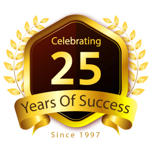 25 Years logo