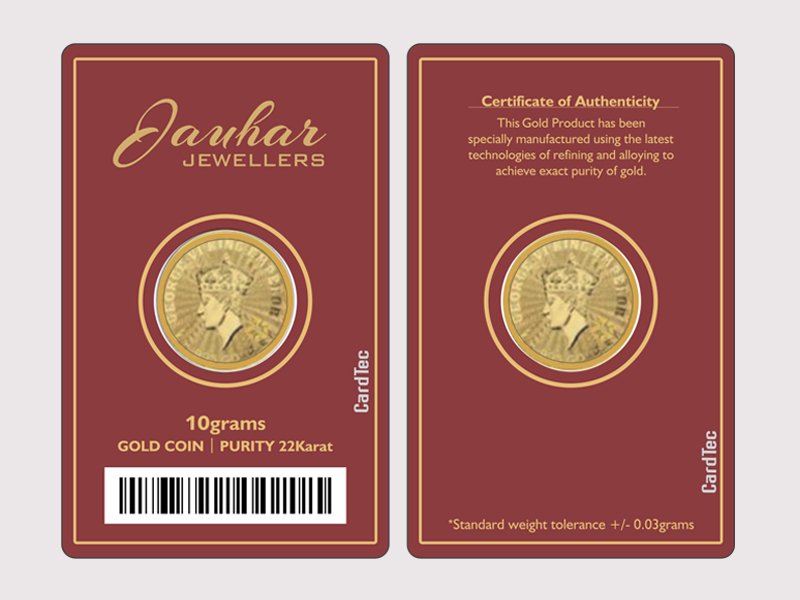 Coin Card manufacturer